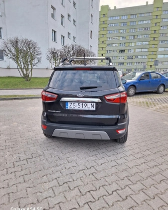 Ford EcoSport cena 59800 przebieg: 77700, rok produkcji 2019 z Szczecin małe 22